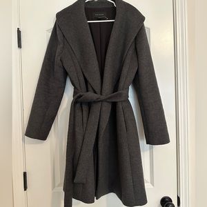 EUC Ann Taylor heavy wool dress coat